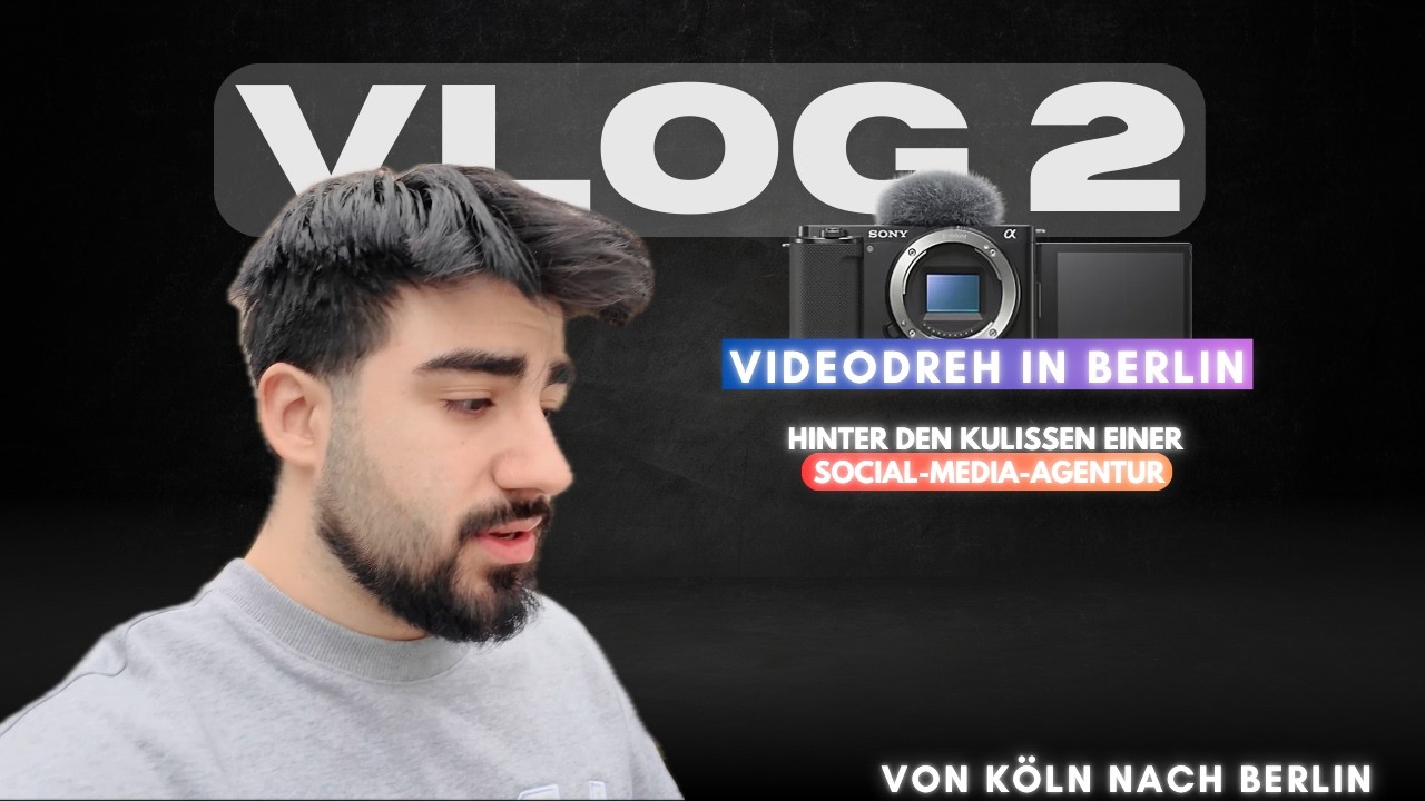 600km nach Berlin für ein Videodreh (hinter den Kulissen Social Media Agentur)