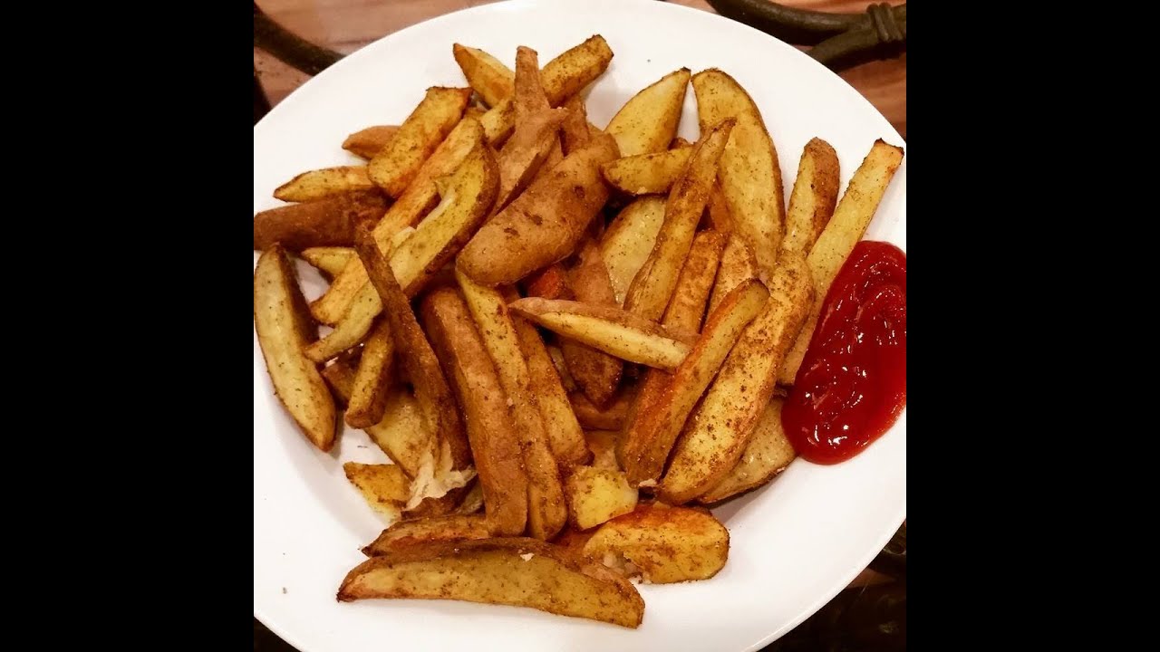 Easy Curry Fries Recipe - No Oil