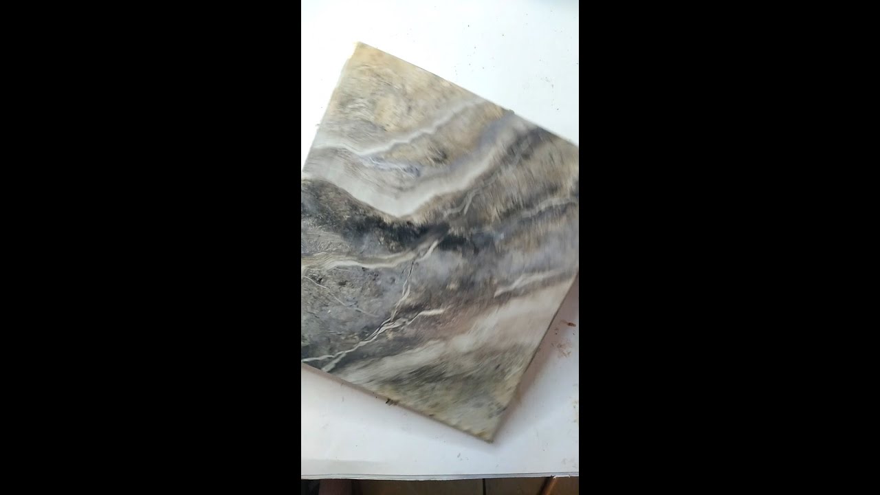 Tutorial membuat Motif Marmer Keramik