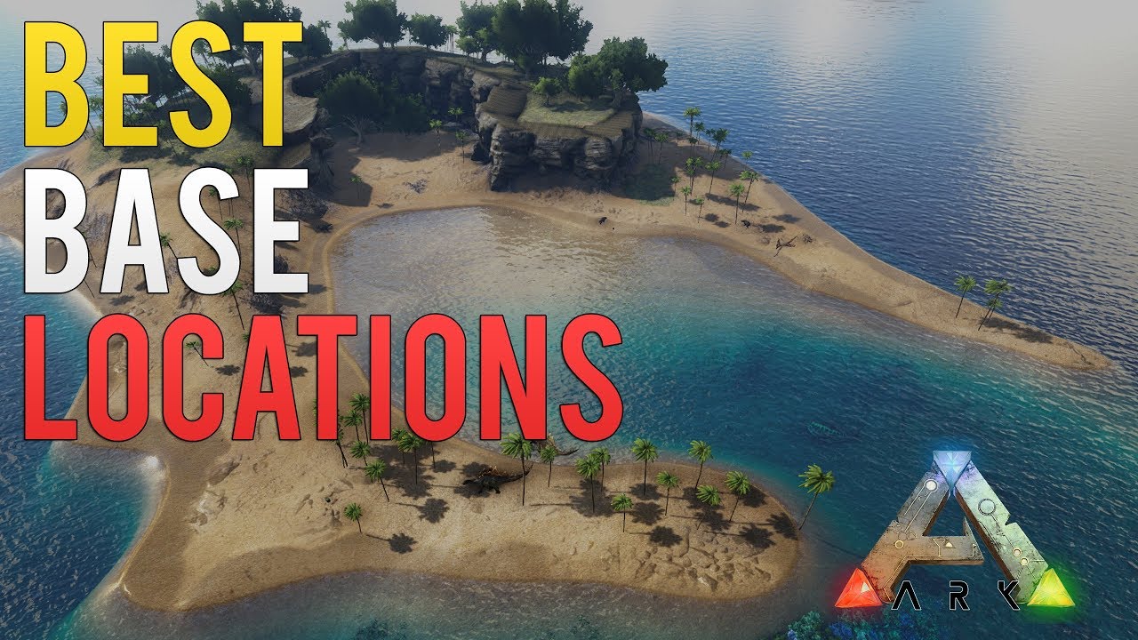 Лучшие локации для PvP/PvE-баз (Остров) | Ark Survival Evolved