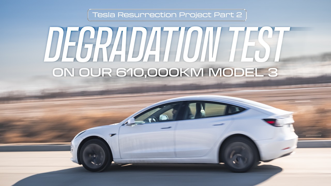 We Tested a 610,000km Tesla Battery...The Degradation Shocked Us | Tesla Resurrection Part 2
