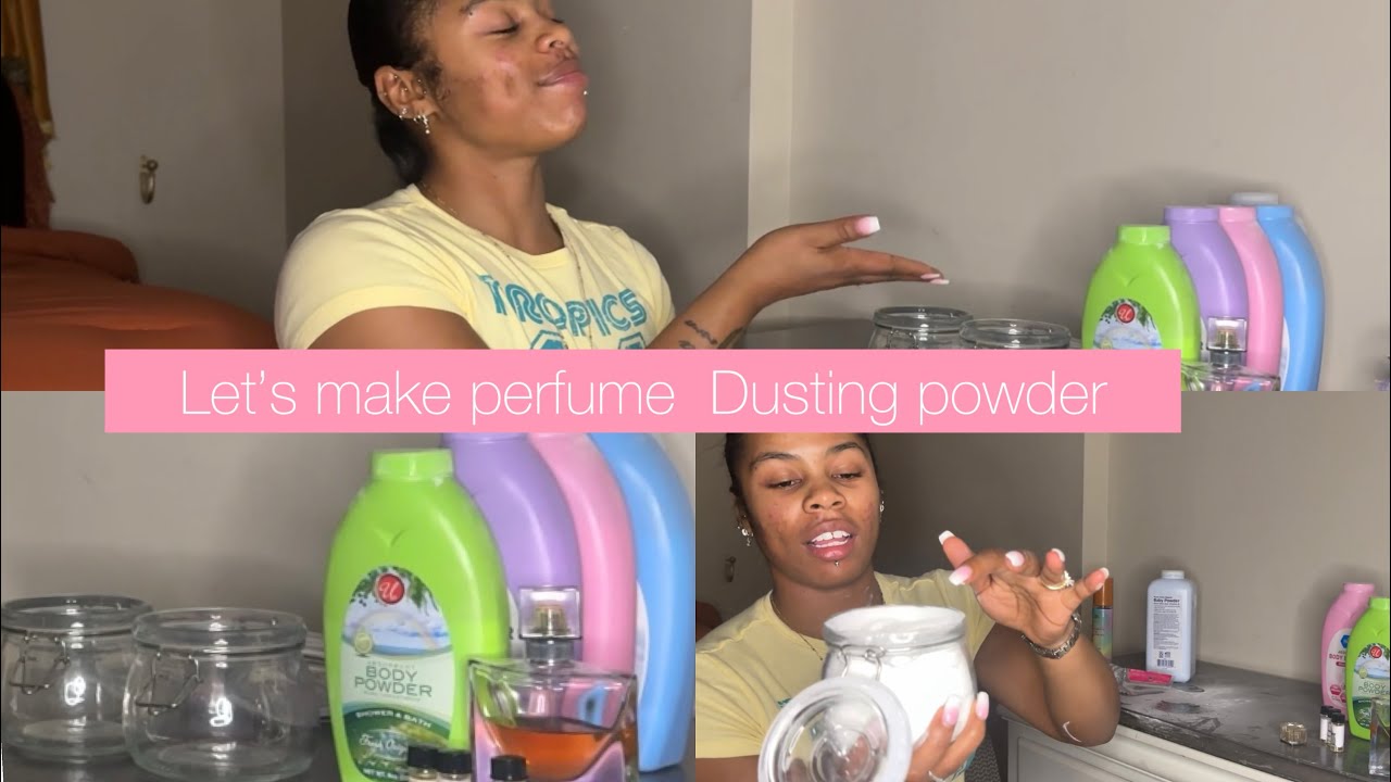 DIY Perfume Dusting Powder at Home | Easy Scented Body Powder