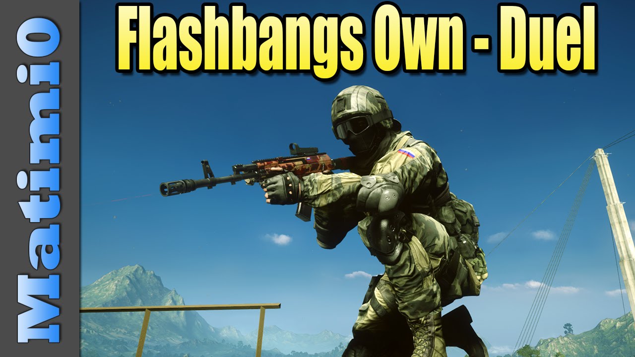 FAMAS Iron Sights Duel — Flashbang Owns Levelcap — Battlefield 4