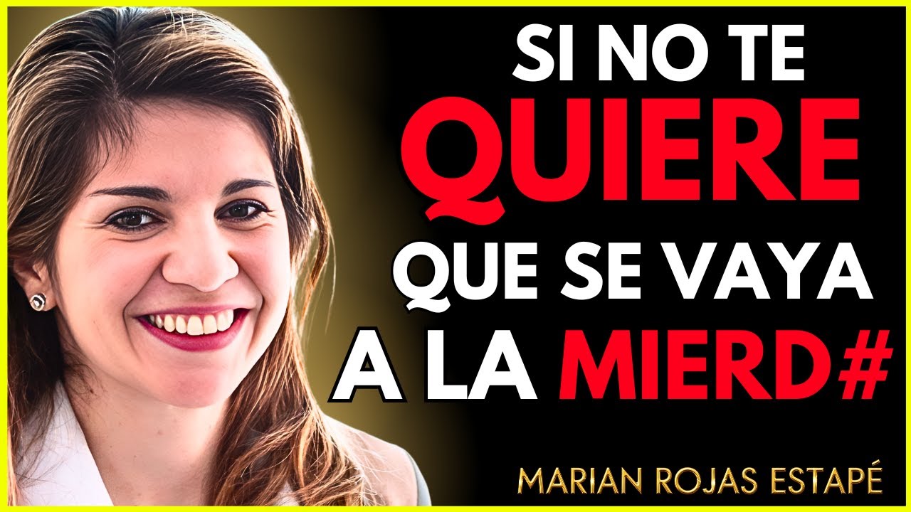 💔 SOLTAR lo que DUELE: DEJAR IR a quien ya NO TE AMA aunque SIGA CONTIGO | Marian Rojas