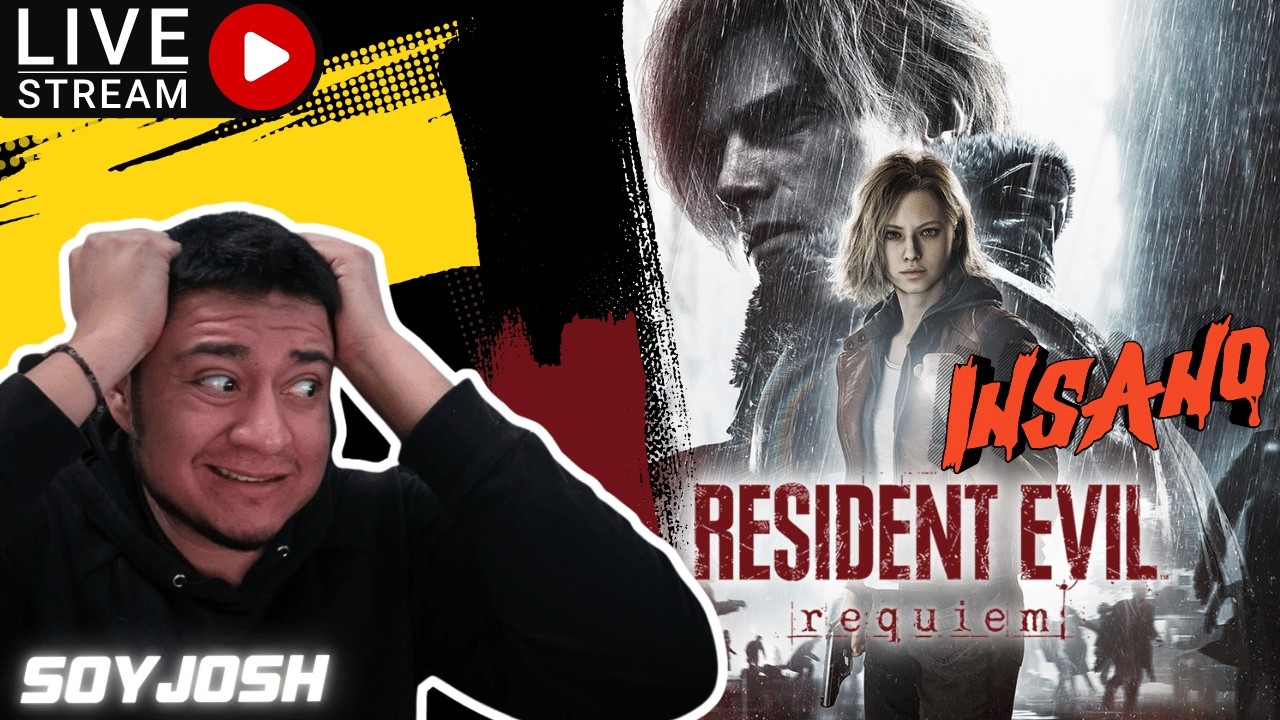 Jugando Resident Evil Requiem en INSANO con la banda 🔥