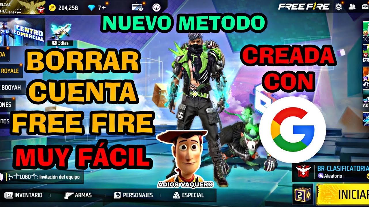 Как удалить аккаунт Google Free Fire.