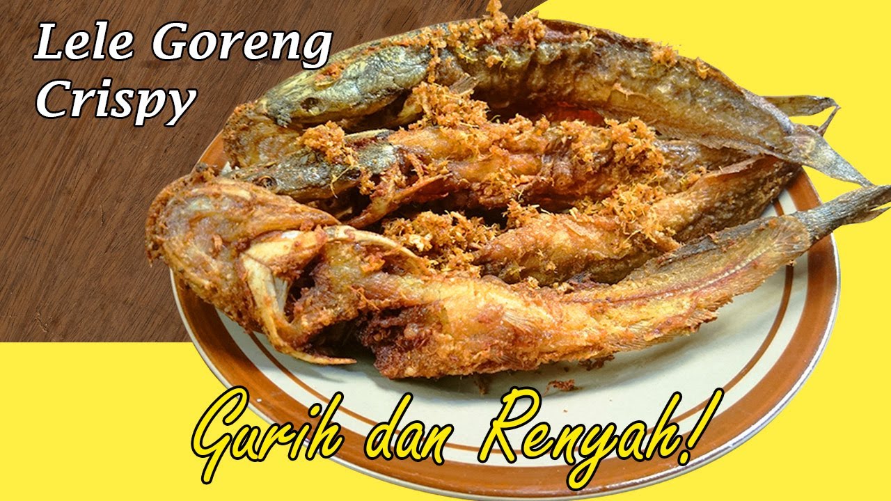 Resep Lele Goreng Crispy Enak dan Renyah tanpa Tepung