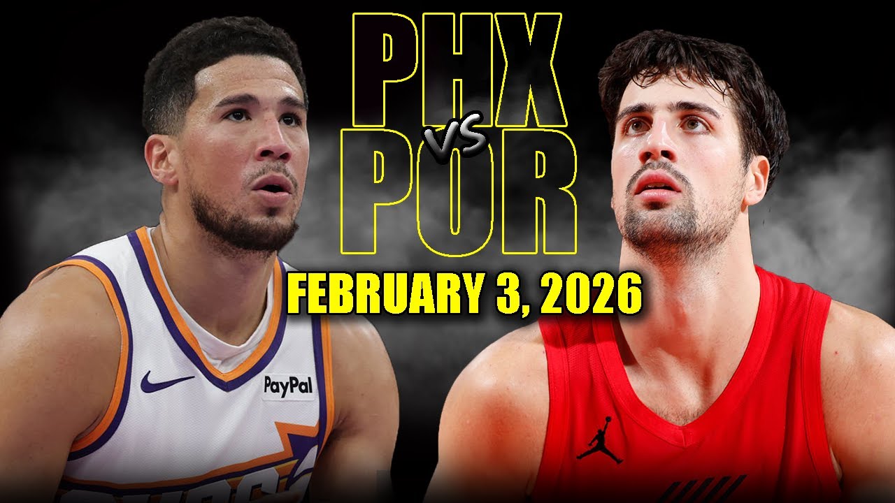 Phoenix Suns vs Portland Trail Blazers Full Game Highlights – February 3, 2026 | NBA Season