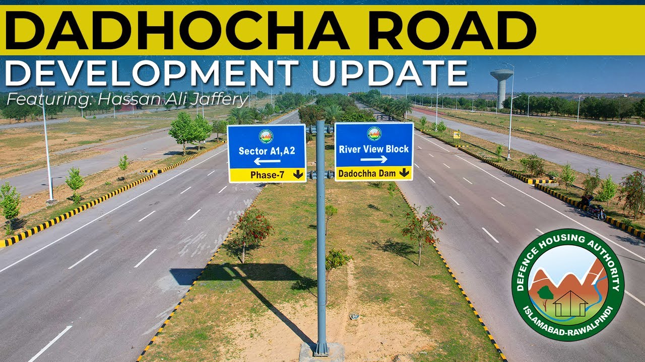 Watch latest drone video of Dadhocha Road DHA Phase 6 Islamabad | Property Gupshup