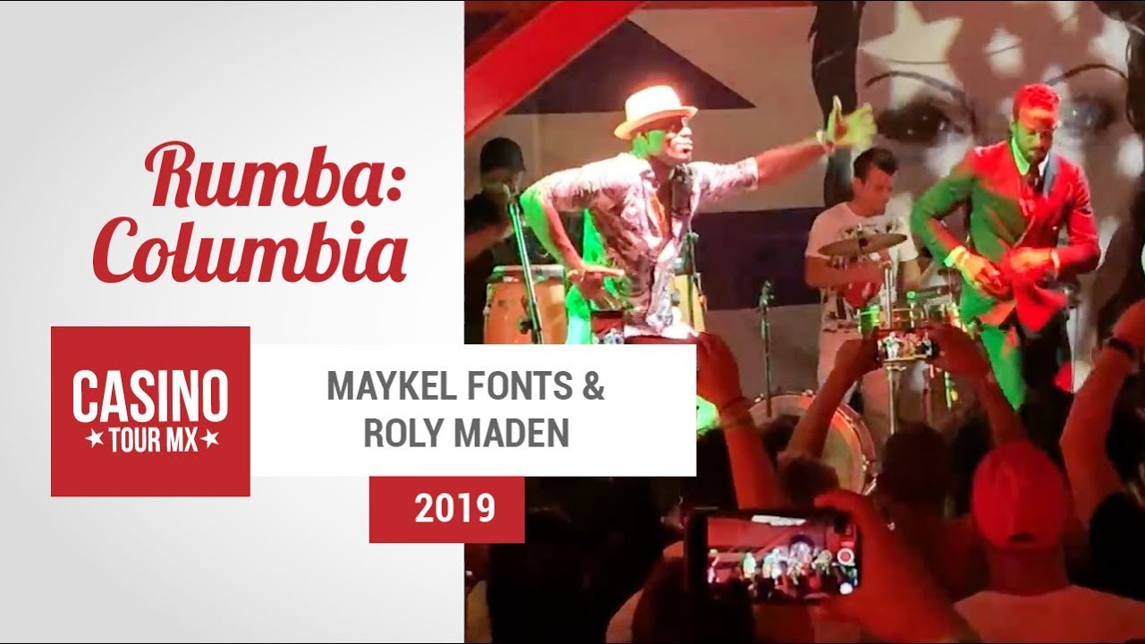 Maykel Fonts & Roly Maden bailando Rumba: Columbia 🕺 Casino Tour 2019 | Mama Rumba Loreto