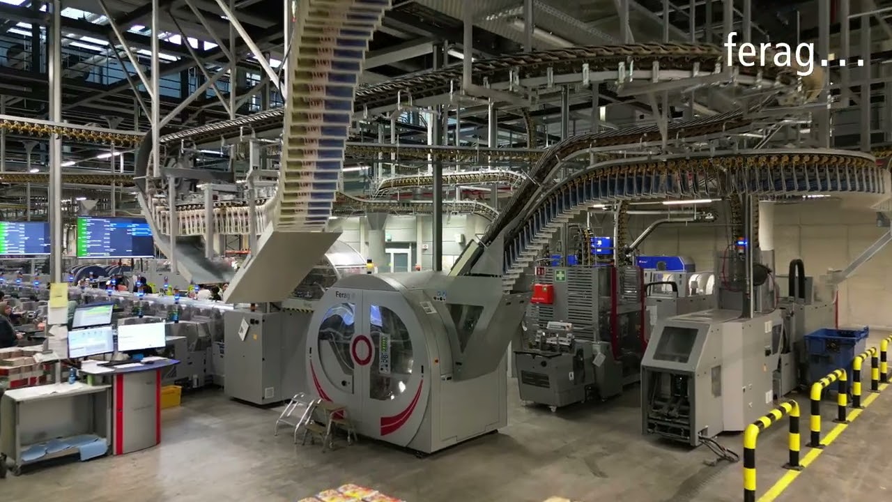 Ferag im Druckzentrum VRM-Rüsselsheim