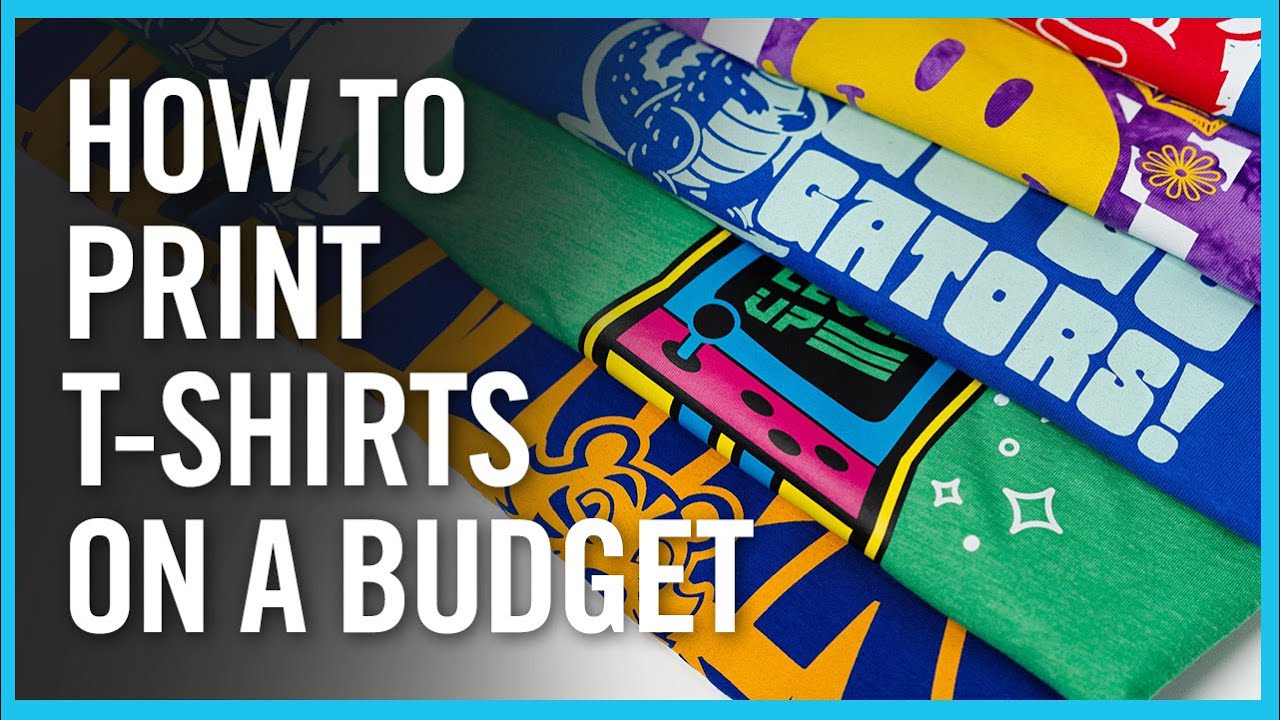 How To Start A T Shirt Business on a Budget in 2025