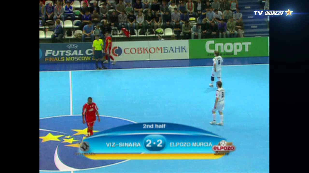 VIZ-SINARA vs ElPOZO MURCIA. UEFA Futsal Cup.Final.27/04/2008