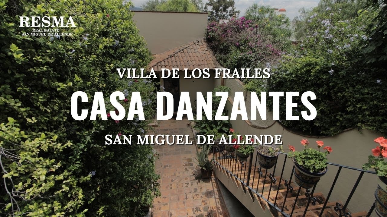 Real Estate San Miguel de Allende -  Casa Danzantes en colonia Los Frailes súper acogedora