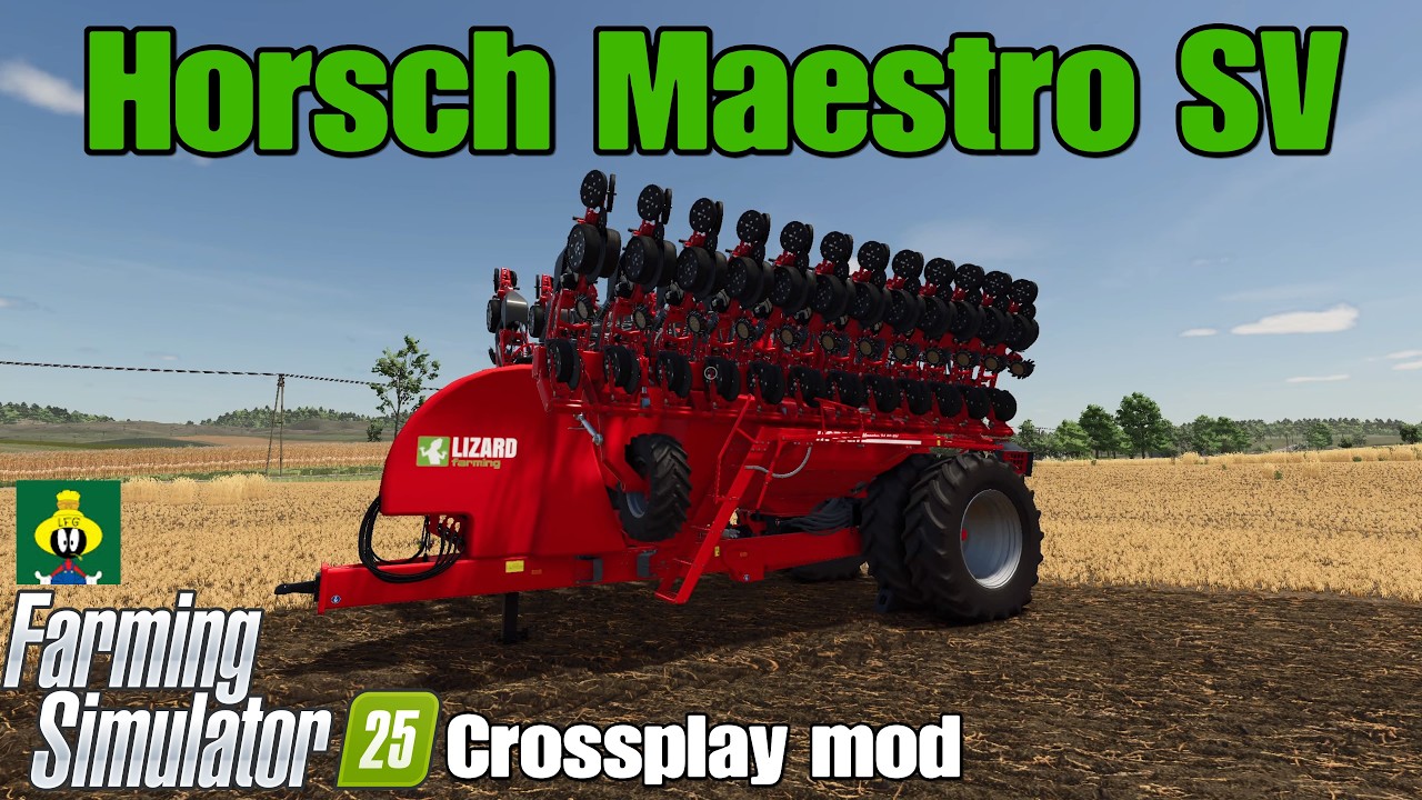 Мод для кроссплатформенной игры Horsch Maestro SV / FS25