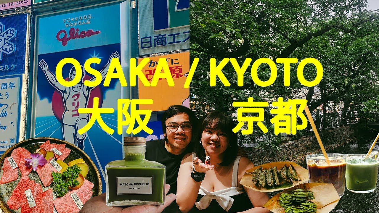OSAKA KYOTO 🇯🇵 2025 | Best Yakiniku, Uji Matcha, Gacha Pulls, Tempura Fix