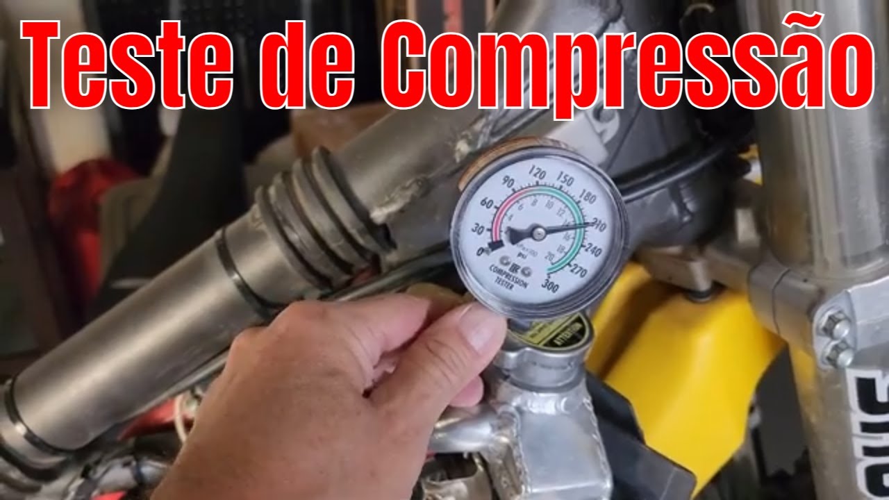 Teste de Compressão do Motor - Faça do jeito Certo - Moto 2 Tempos e 4 Tempos