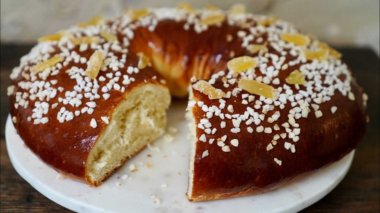 Cette BRIOCHE des ROIS est gonflée, moelleuse et facile à faire, lancez-vous