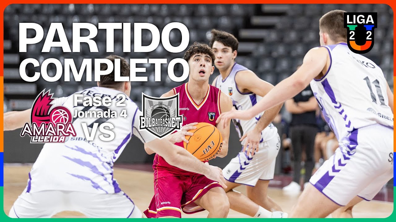 🔴 DIRECTO: Amara Lleida - Bilbao Basket | J4 | Grupo B | 2ª Fase | Liga U 2025-26