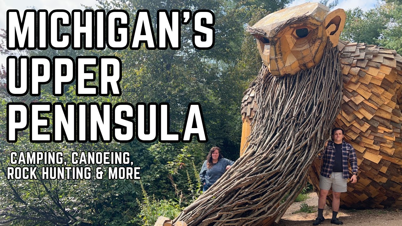 5 Days in Michigan's Upper Peninsula - Camping, Canoeing & Nature