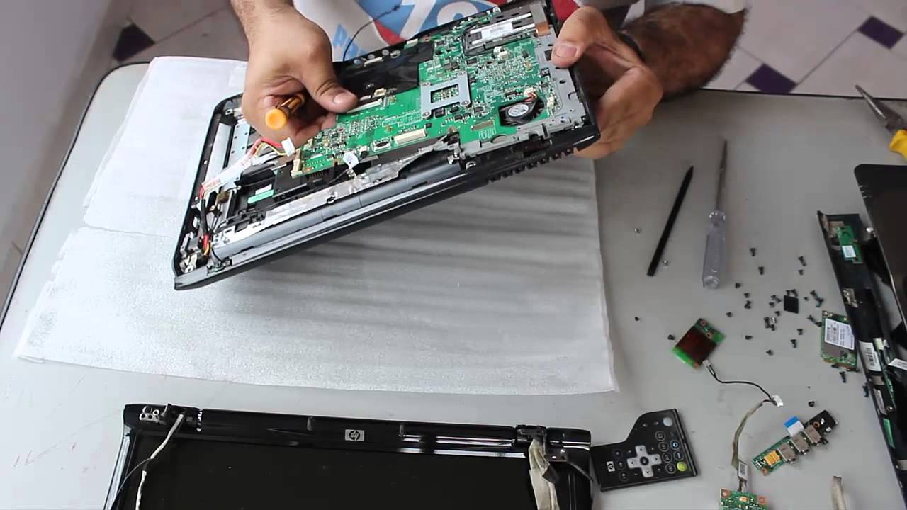 Desmontando Notebook HP Pavilion DV2500