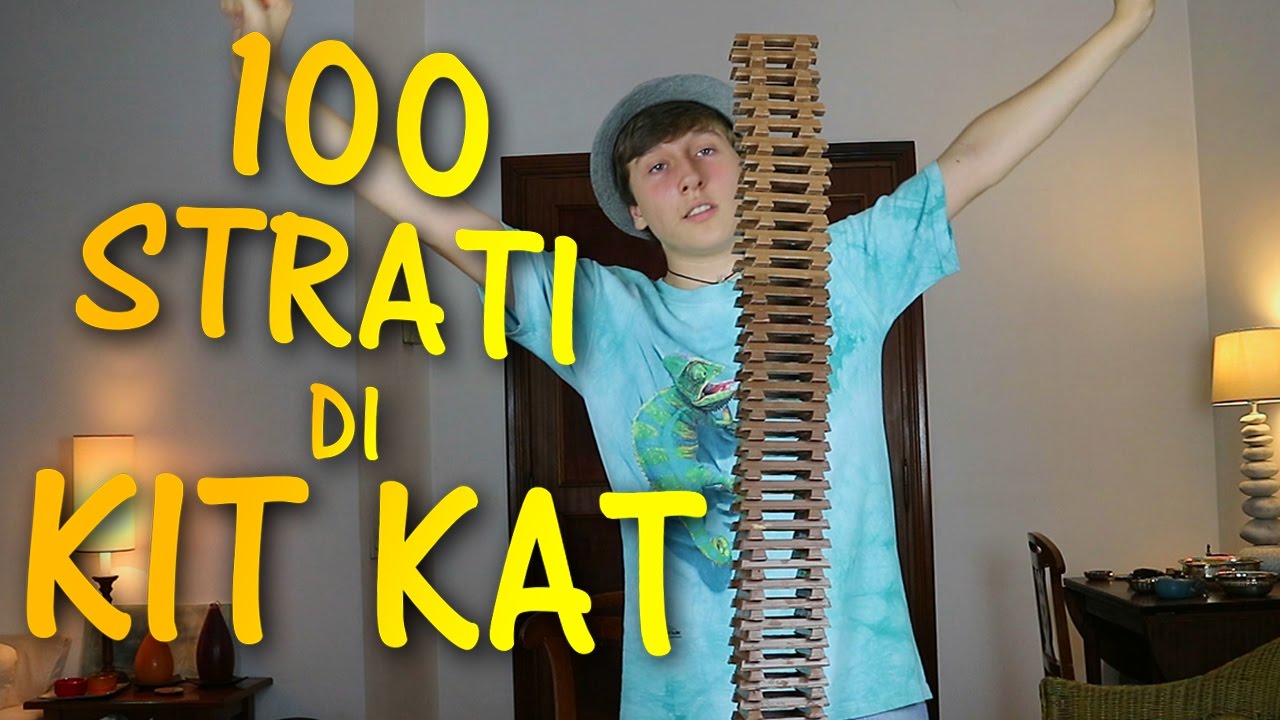 100 STRATI DI KIT KAT! - CHALLENGE QUASI IMPOSSIBILE!