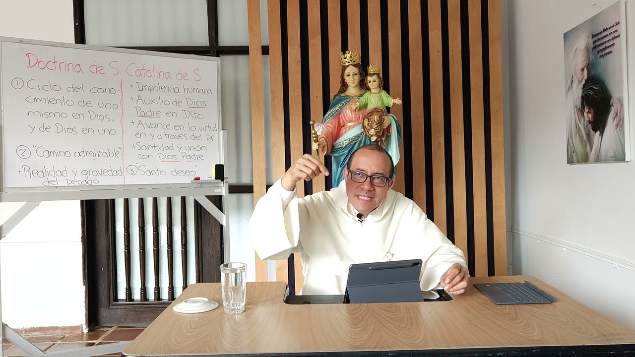 TOCAR LA MANO de Dios Padre [Al encuentro de Dios Padre con S. Catalina de Siena, 10 de 12]