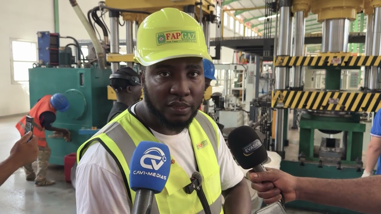 Usine de fabrication et de requalification de bouteilles de gaz butane en Guinée