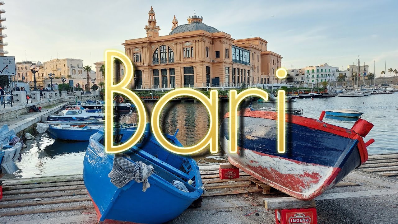 Bari, Italy (Apulia) - the city of Saint Nicholas - March 2024 / Bari, Puglia, Italia