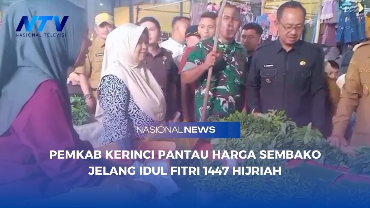 PEMKAB KERINCI PANTAU HARGA SEMBAKO JELANG IDUL FITRI 1447 HIJRIAH