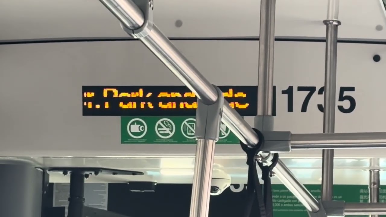 31 ac transit bus ride (Skyline & Balmoral)on #1735 