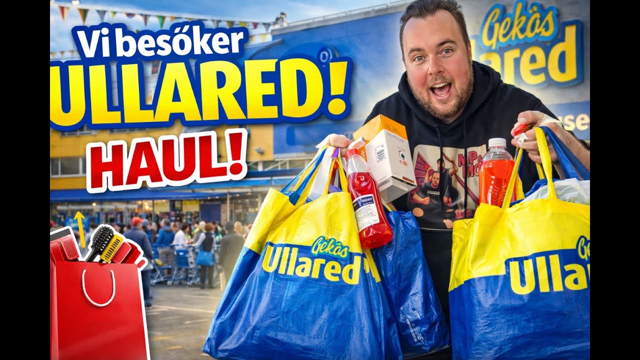Följ med MP till Ullared 🛒 | Shoppingvlogg & stor Ullared Haul