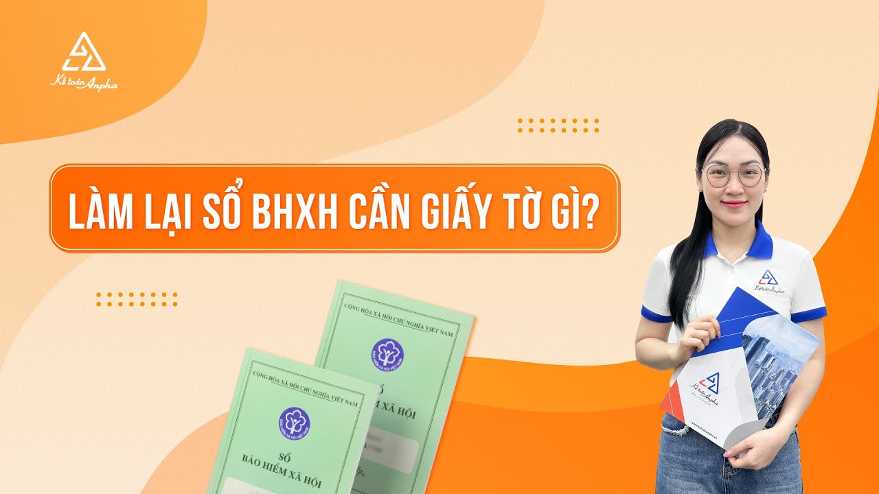 Hướng dẫn thủ tục xin cấp lại, cấp đổi sổ bảo hiểm xã hội (BHXH) - Cách điền tờ khai | Kế toán Anpha
