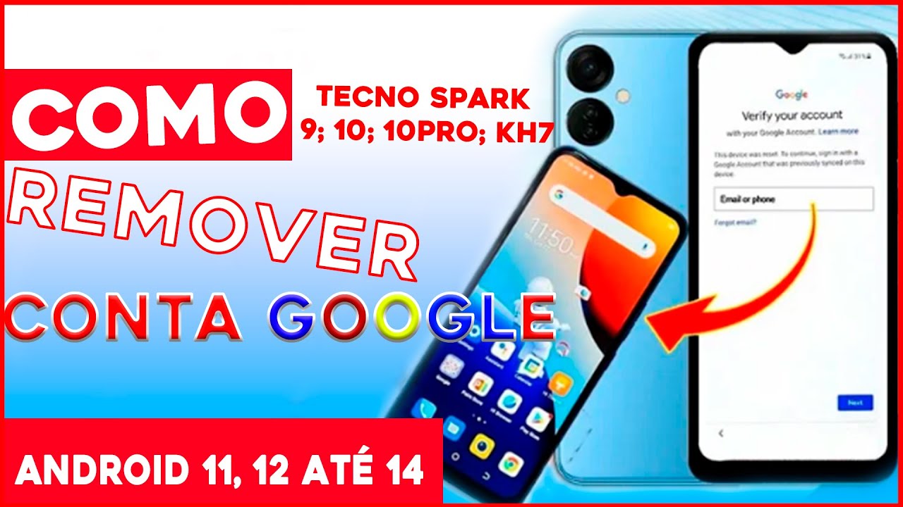 Como Remover Conta Google do Tecno Spark: Passo a Passo Atualizado (2024)