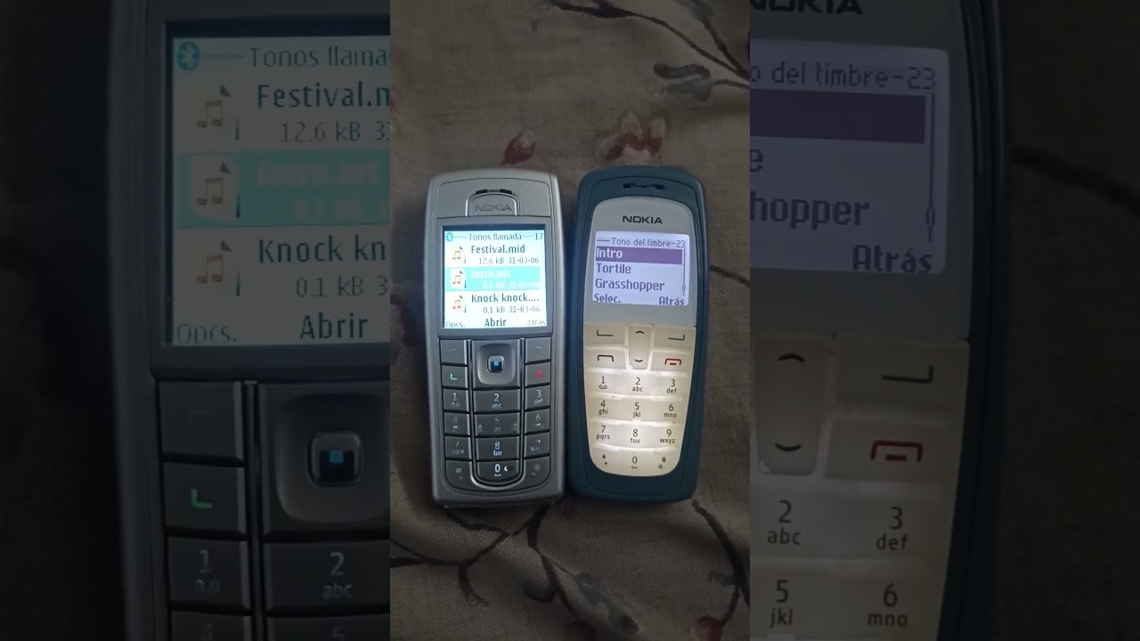 Nokia 2112 vs Nokia 6230i intro ringtone