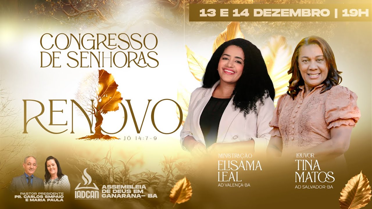 CONGRESSO DE SENHORAS 2025 - SÁBADO