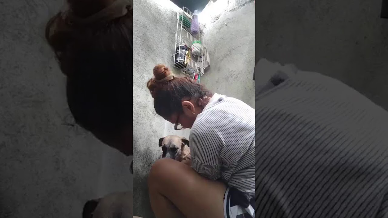 sa takot niya sa mga paputok,, tiniis nalang maligo😂