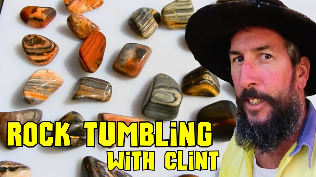 Tumbling Beautiful Rocks with Clint (Banded Chert, Banded Iron and Jasper)