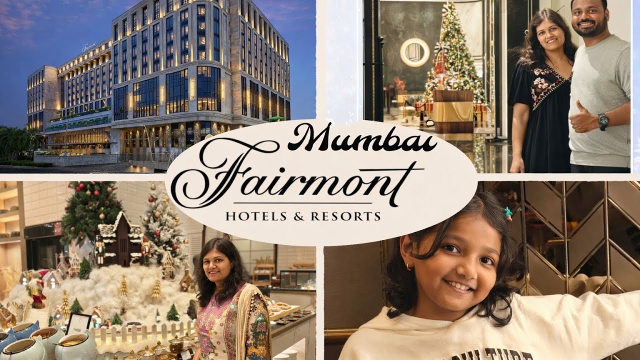Fairmont Mumbai Staycation 🇮🇳✨ | 5-Star Luxury Experience You’ll Love
