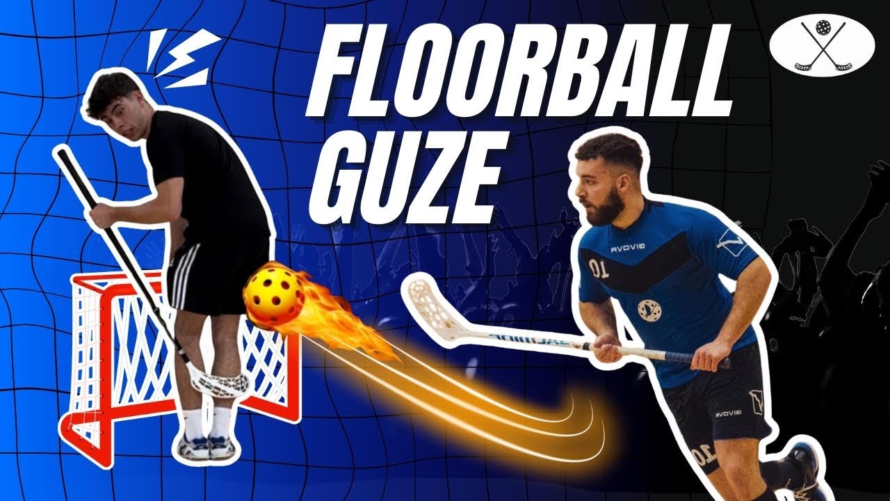 Floorball guze z @SHOWMENLIVE (Komponentko dobiva žogice v rit)