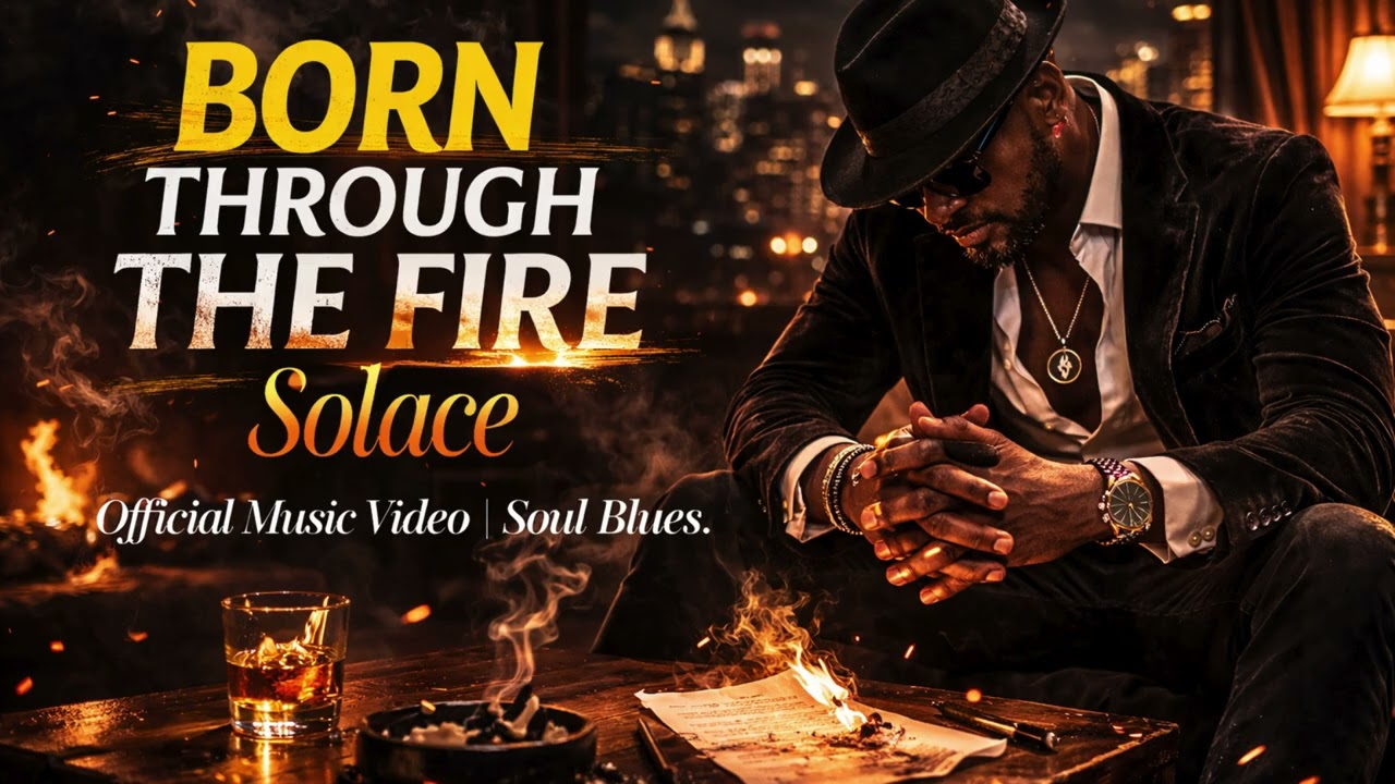 BORN THROUGH THE FIRE (Official Music Video) | Soul Blues Love Song | Solace