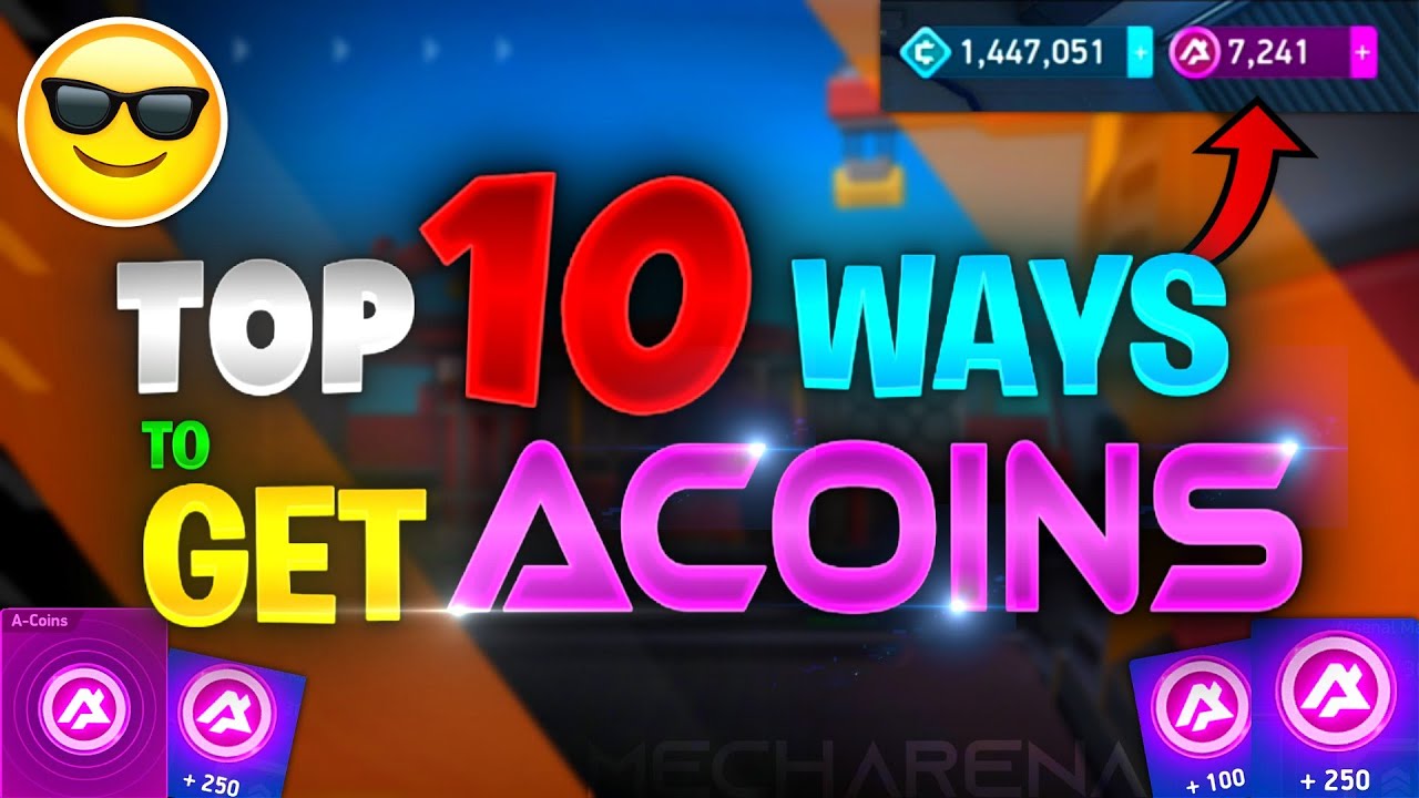 TOP 10 WAYS TO GET ACOINS IN MECH ARENA 😎💯 || NO TOURNAMENT || NO PTW || HINDI || HRG ||