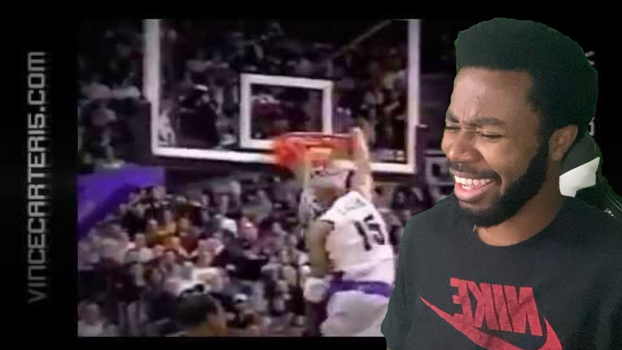 VINCE CARTER IS FROM ANOTHER PLANET!!! Vince Carter Top 100 Dunks Of All Time Reaction