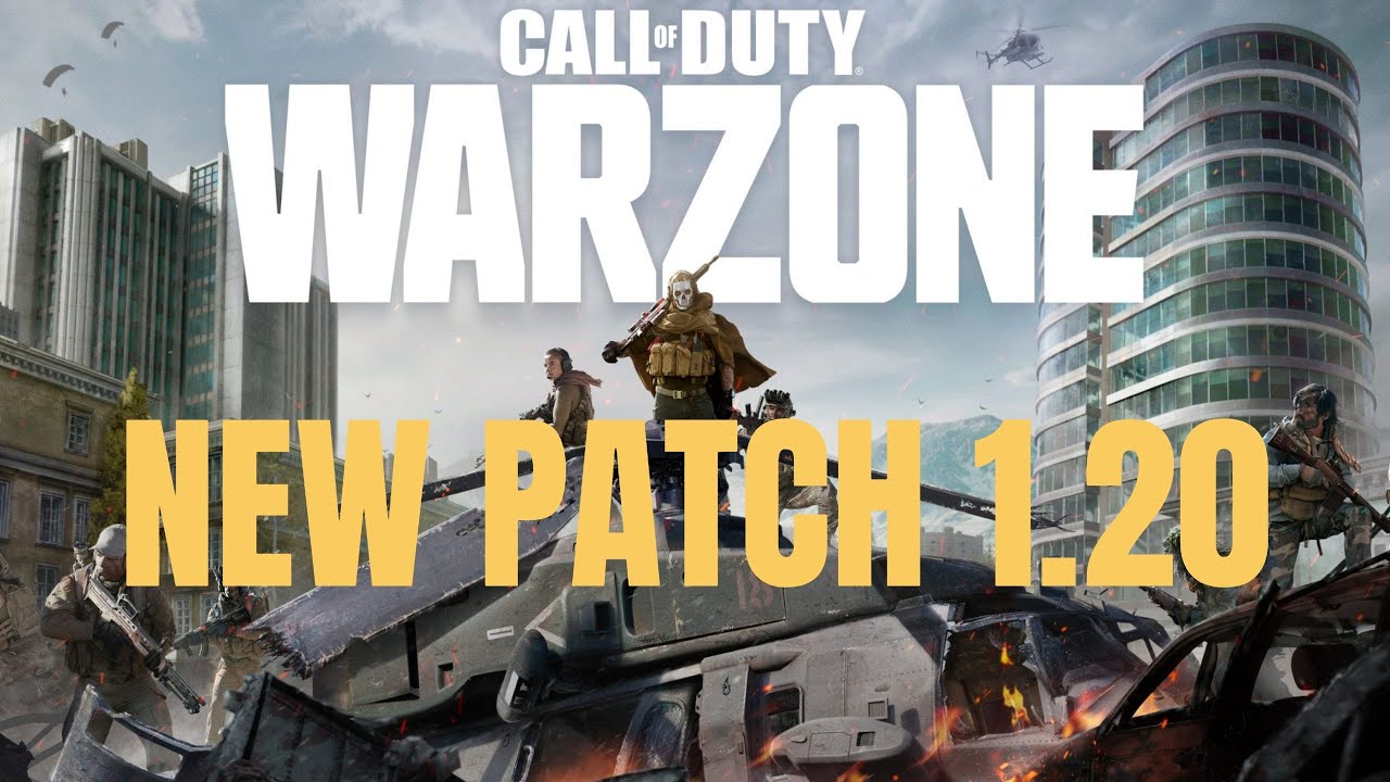 COD MODERN WARFARE PATCH 1.20 UPDATE ! GLITCH, NEW DLC WEAPON + WARZONE UPDATES!