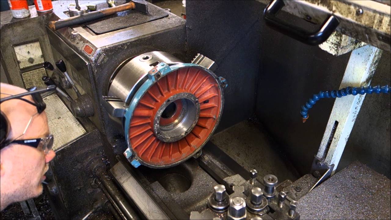 Repairing electric motor bearing housing