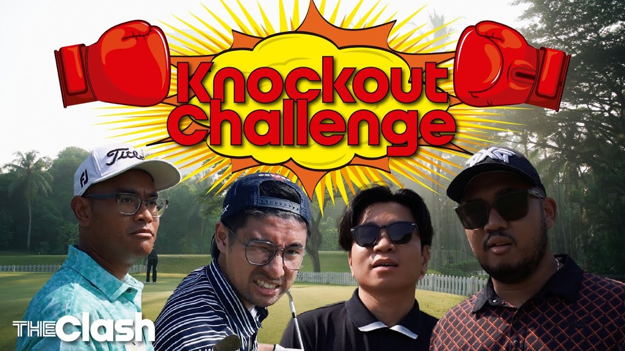 KNOCKOUT CHALLENGE | THE CLASH Part 2 ft. @MainGolfYukTV @indogolfhack  @kvnbil