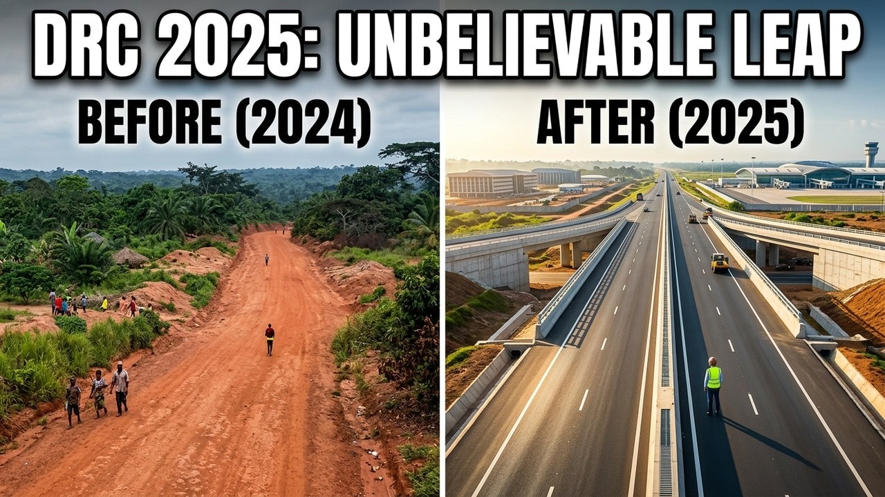#RDC Les infrastructures que l'ACGT a transformées en 2025