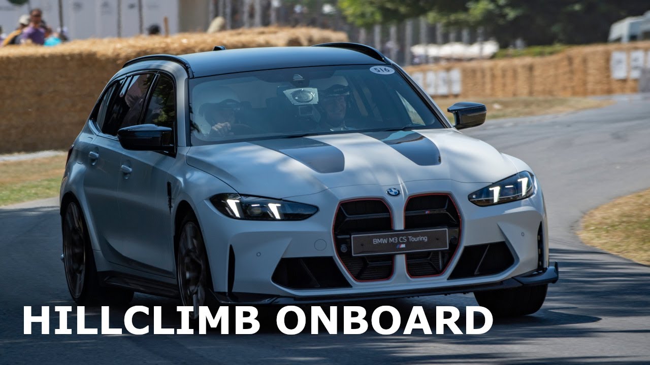 Goodwood Hillclimb im BMW M3 CS Touring 2025
