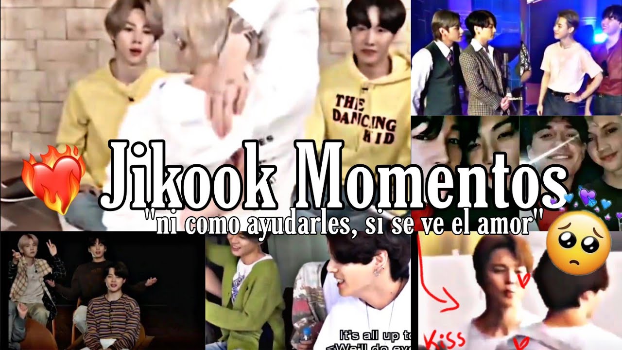Jikook Momentos ❤️ Celos de Jungkook 🤭+ miradas entre los dos