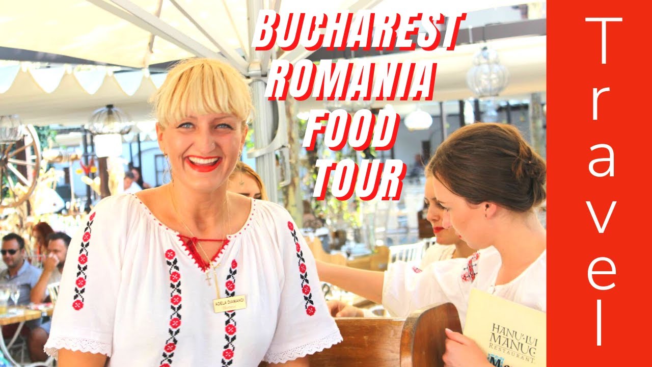 Traditional Romanian FOOD | Places to eat in Bucharest | Hanu' lui Manuc and Caru' cu bere